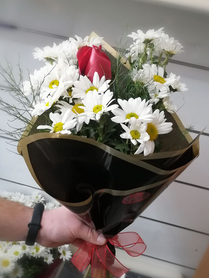 Beyaz Papatya Buketi